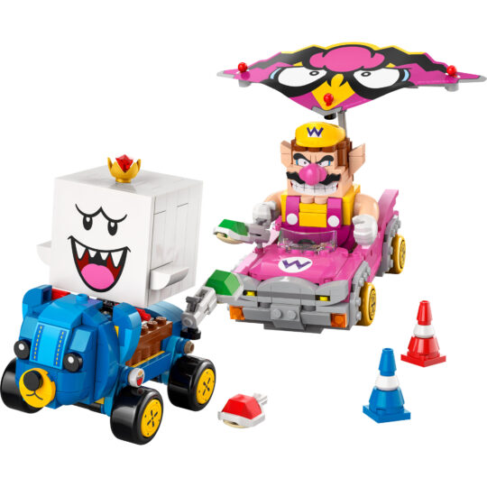 LEGO 72038 Mario Kart Wario vs Re Boo con 2 Veicoli - LEGO, Super Mario