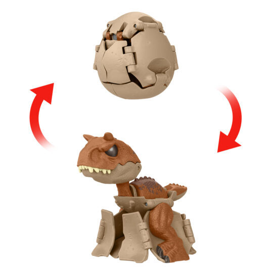 Jurassic World Fierce Changers - Uovo Trasformabile in Dinosauro 2 in 1 – Mattel - Jurassic World