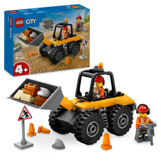 LEGO City 60450 Pala Gommata Gialla - LEGO