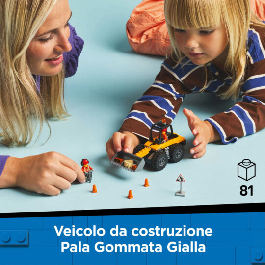 LEGO City 60450 Pala Gommata Gialla - LEGO