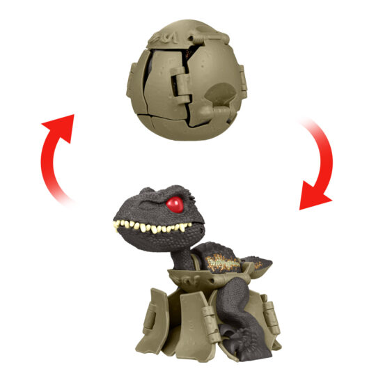 Jurassic World Fierce Changers - Uovo Trasformabile in Dinosauro 2 in 1 – Mattel - Jurassic World