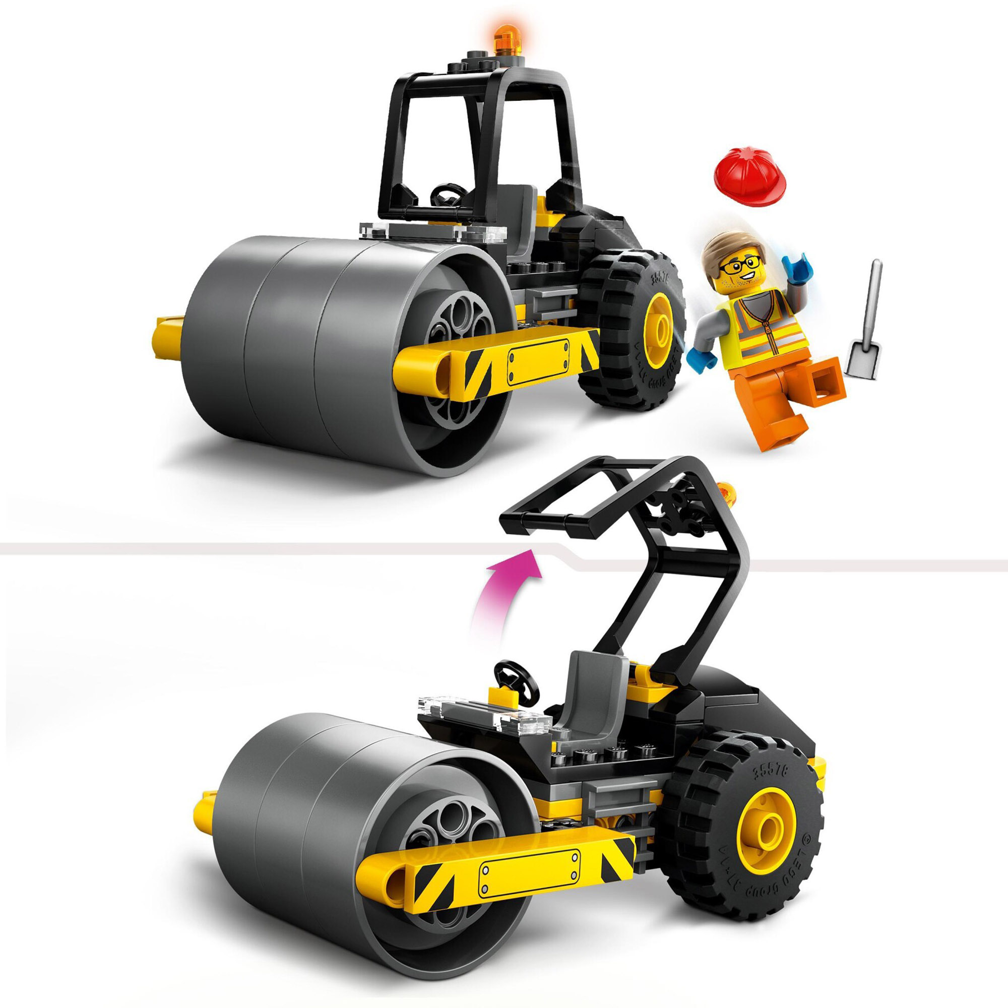 LEGO City 60401 Rullo Compressore - LEGO