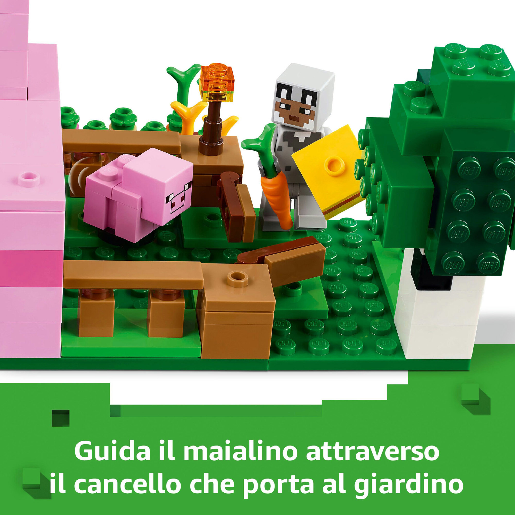 LEGO Minecraft 21268 La Casa Del Maialino - LEGO, Minecraft