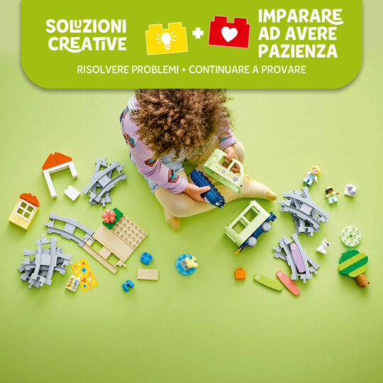 LEGO Duplo 10427 Treno D’Avventura Interattivo con Mattoncini Multifunzione - LEGO