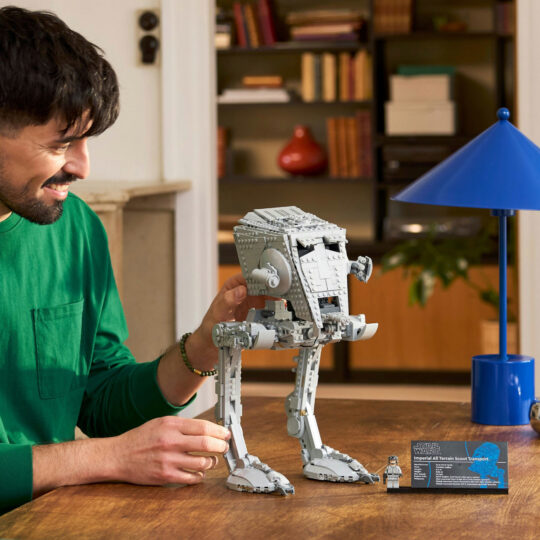 LEGO Star Wars 75417 Walker At-St Ucs Da Esposizione con Targa - LEGO, Star Wars