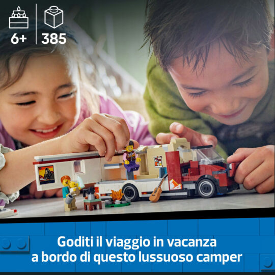 LEGO City 60454 Camper Van Delle Vacanze D’Avventura - LEGO