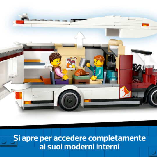 LEGO City 60454 Camper Van Delle Vacanze D’Avventura - LEGO
