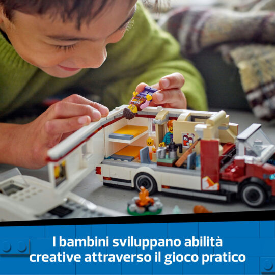LEGO City 60454 Camper Van Delle Vacanze D’Avventura - LEGO