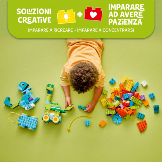 LEGO Duplo 10451 Dinosauri Ruote 3 in 1: Costruisci 3 Coppie - LEGO