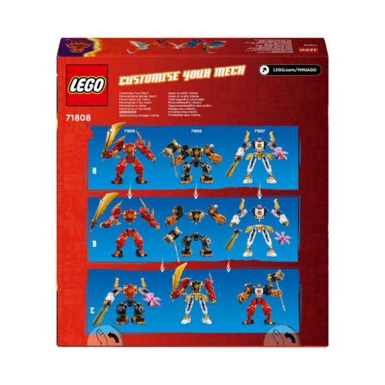 LEGO Ninjago 71808 Mech Elemento Fuoco di Ka - LEGO