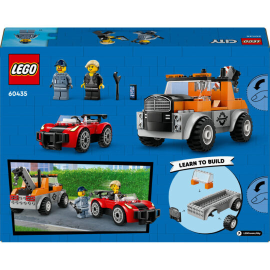 LEGO City 60435 Autogrù e Officina Auto Sportive - LEGO