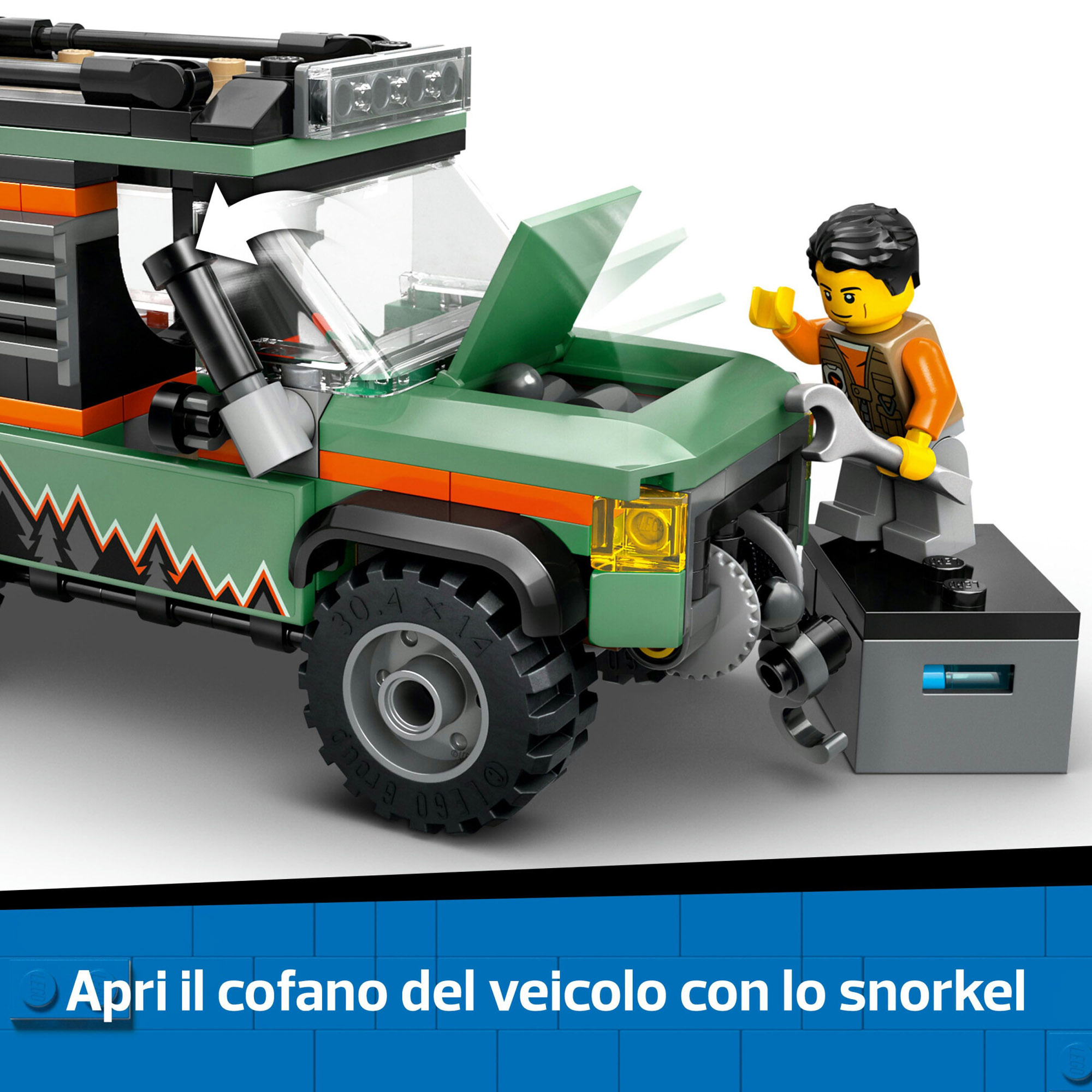 LEGO City 60447 Fuoristrada di Montagna 4X4 - LEGO