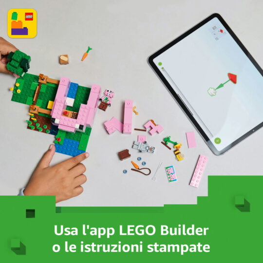 LEGO Minecraft 21268 La Casa Del Maialino - LEGO, Minecraft