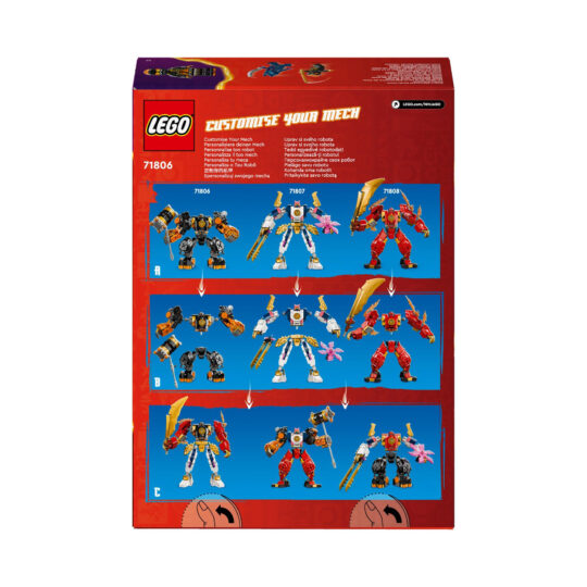 LEGO Ninjago 71806 Mech Elemento di Terra di Cole - LEGO
