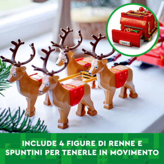 LEGO 40499 Slitta di Babbo Natale - LEGO