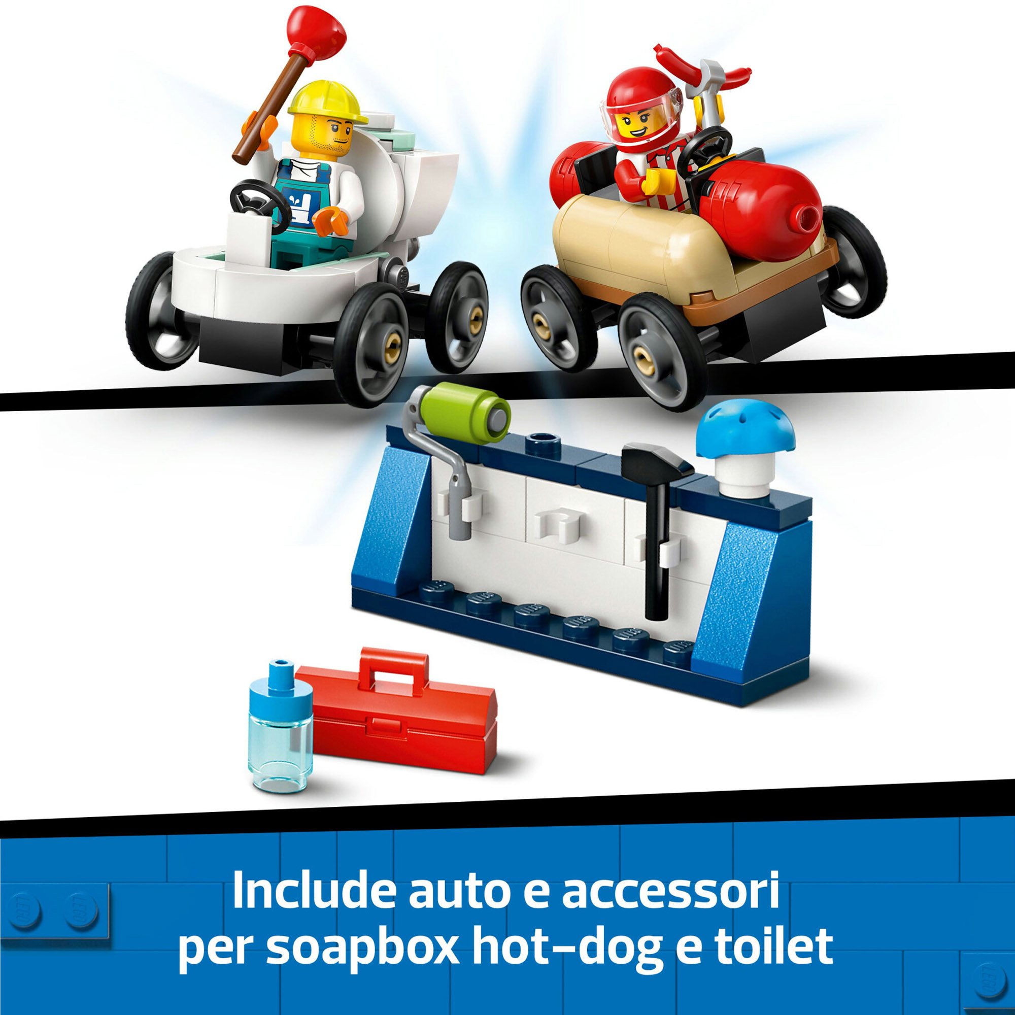 LEGO City 60460 Nessun Limite: Gara Sulla Pista A Rampe - LEGO