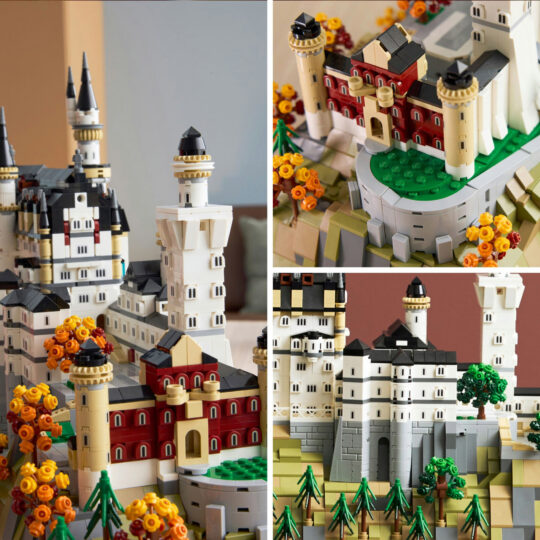 LEGO Architecture 21063 Castello Neuschwanstein Da Esposizione - LEGO