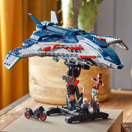 LEGO Marvel 76325 Quinjet Avengers: Age Of Ultron Aereo Giocattolo - LEGO, Marvel