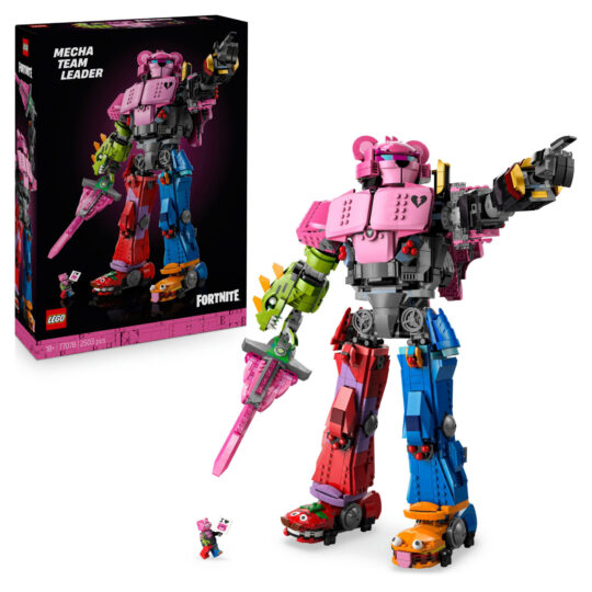 LEGO Fortnite 77078 Leader Squadra Mecha Da Esposizione con Minifigure - Fortnite, LEGO