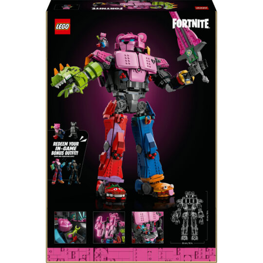 LEGO Fortnite 77078 Leader Squadra Mecha Da Esposizione con Minifigure - Fortnite, LEGO