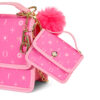 Mini Borsa rotonda Mercer, charme portachiavi - FAO Schwarz