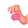Mini Borsa rotonda Mercer, charme portachiavi - FAO Schwarz