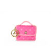 Mini Borsa rotonda Mercer, charme portachiavi - FAO Schwarz