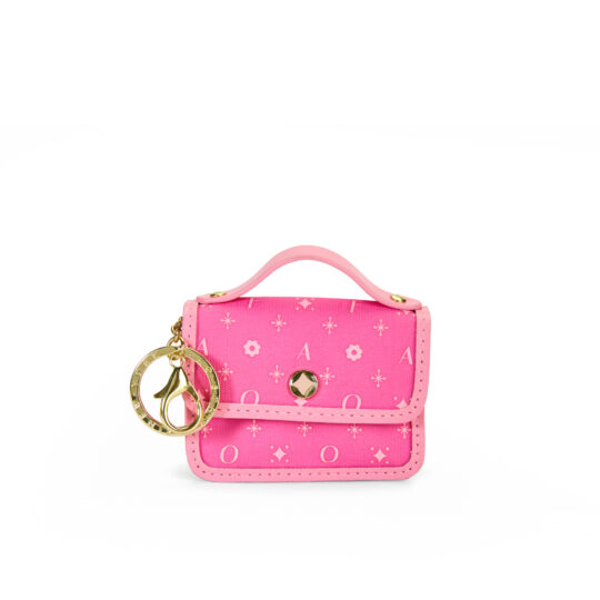Mini Borsa rotonda Mercer, charme portachiavi - FAO Schwarz
