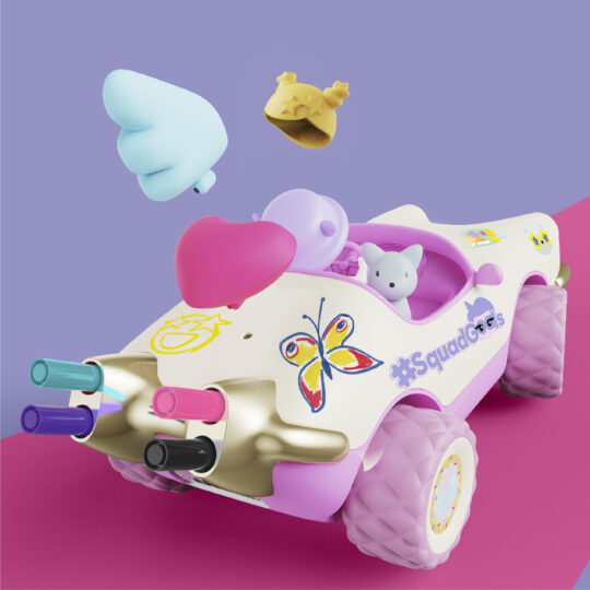 Auto TC Bella Buggy, personalizzabile con accessori e adesivi - Sharper Image