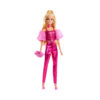 Barbie Fashionista Deluxe Metallic Bionda con Vestito Rosa - Barbie