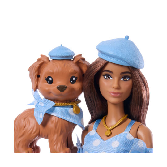 Barbie Cuccioli a Passeggio Azzurra - Barbie