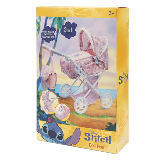Carrozzina per bambole 3 in 1 Disney Stitch - Disney Stitch