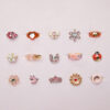 Set di 15 anelli Tiny Glam - FAO Schwarz