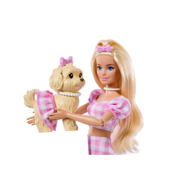 Barbie Cuccioli a Passeggio Pois Rosa - Barbie