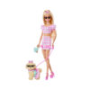 Barbie Cuccioli a Passeggio Pois Rosa - Barbie