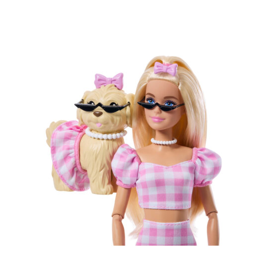 Barbie Cuccioli a Passeggio Pois Rosa - Barbie