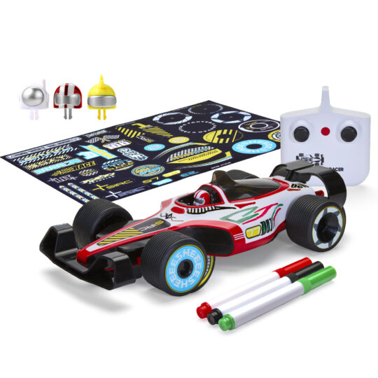 Auto RC Formula FLEX, personalizzabile con adesivi e accessori - Sharper Image